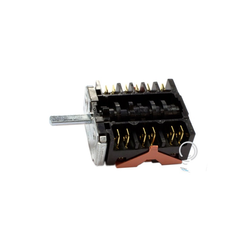 Interruttore commutatore rotativo per forno elettrico 4+0 contatti 5+3