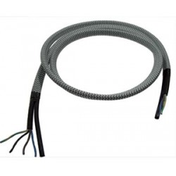 Cavo elettrico e tubo vapore ferro a caldaia completo 