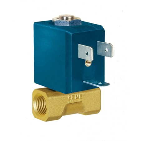 Elettrovalvola elettrica doppia femmina g 1/8 230v caldaia 