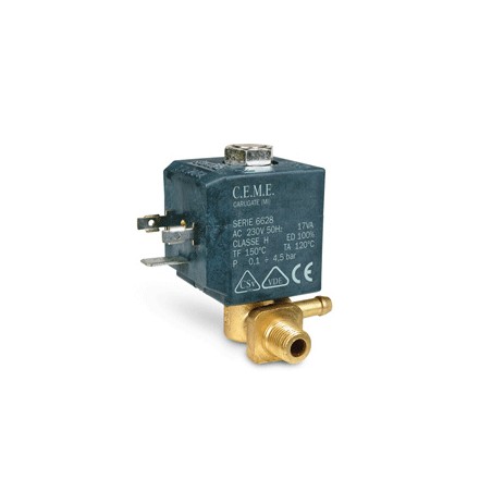 Elettrovalvola 90gr 6w dx 1/8" 220v azione diretta r 1/8