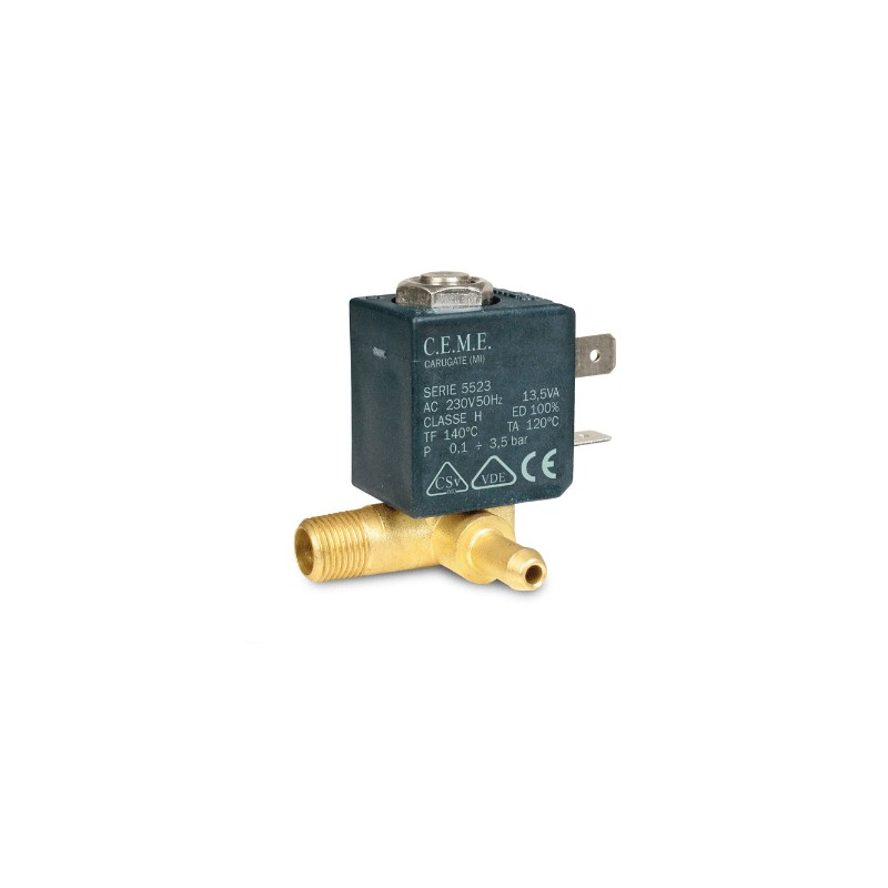 Elettrovalvola 1/8 ferro a caldaia pressione 220v multi funzione