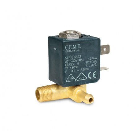 Elettrovalvola 1/8 ferro a caldaia pressione 220v multi funzione