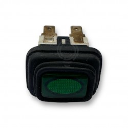 Interruttore elettrico macchinetta caffè spia bipolare VERDE FROG